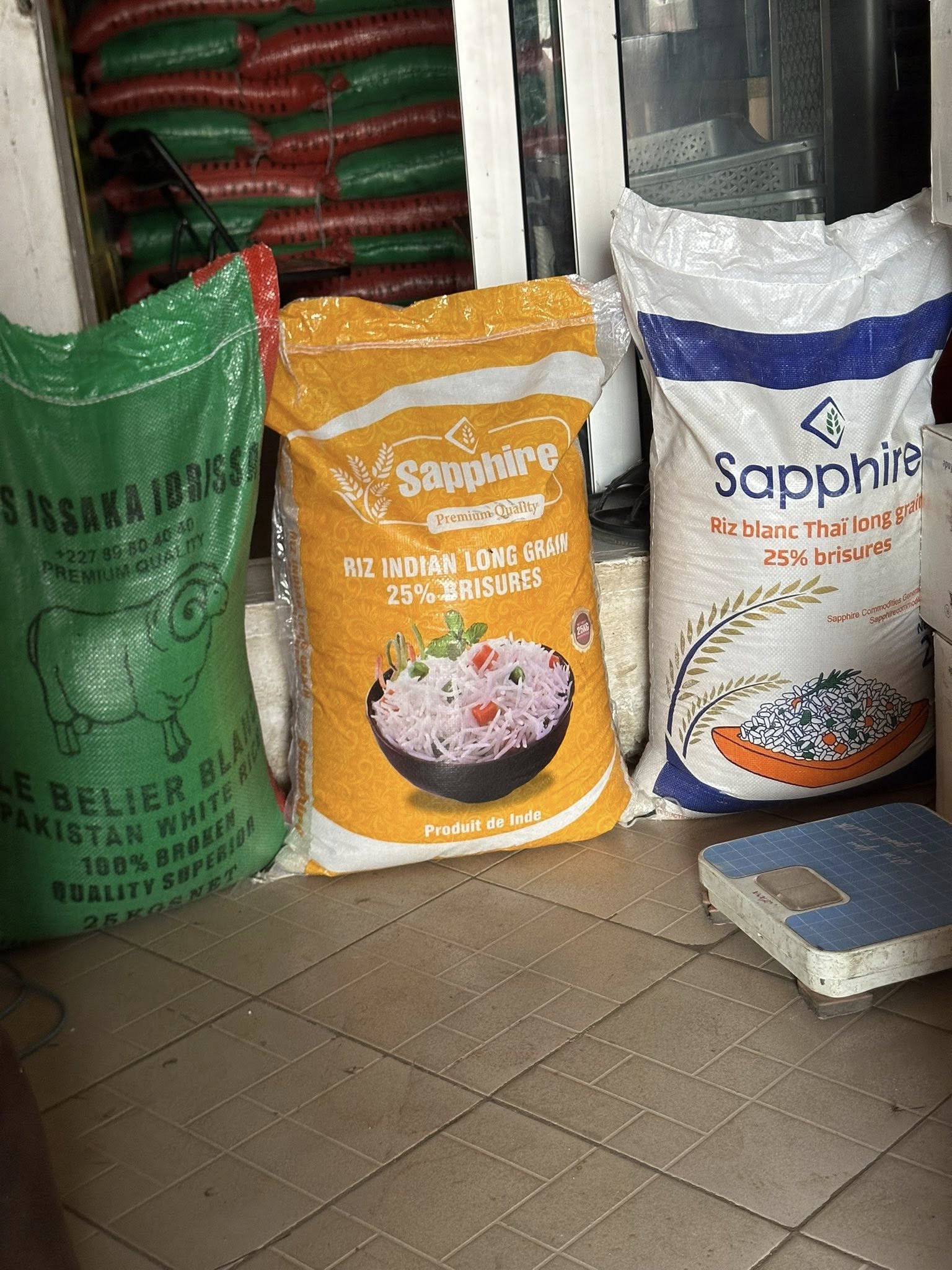 25 KG Riz Indian